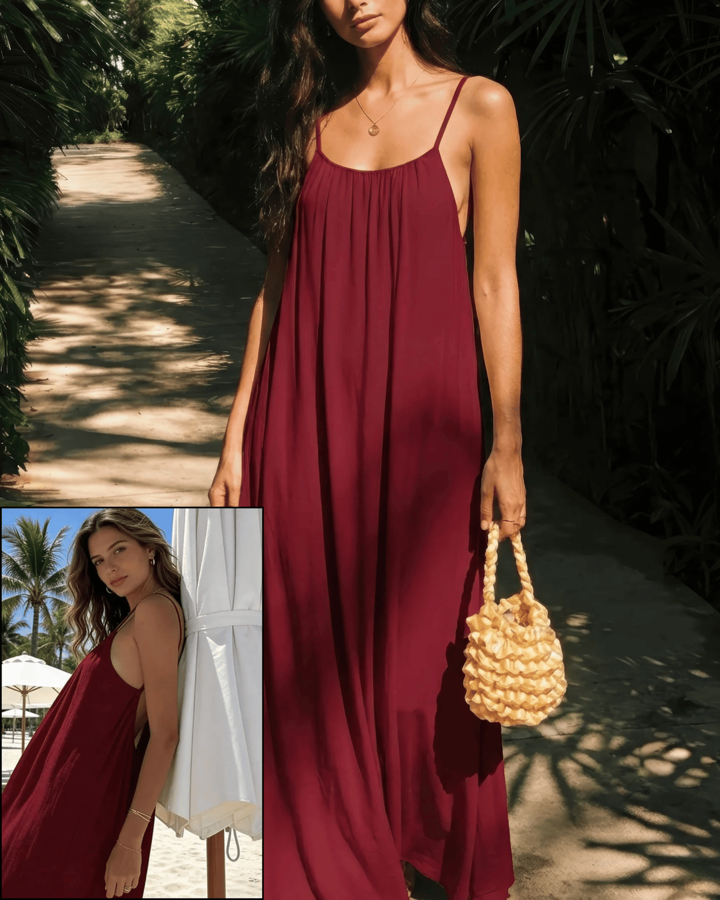 Backless Lounge Maxi Dress