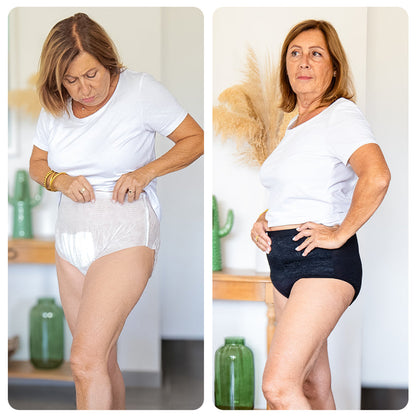 Women's Washable Incontinence Panties for Heavy Flow