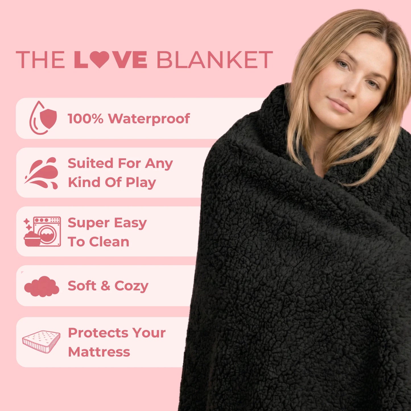 The Love Blanket - Waterproof Intimacy Blanket