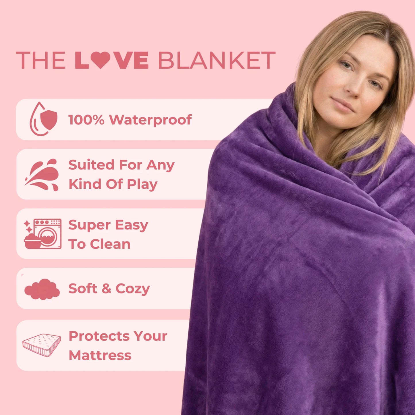 The Love Blanket - Waterproof Intimacy Blanket