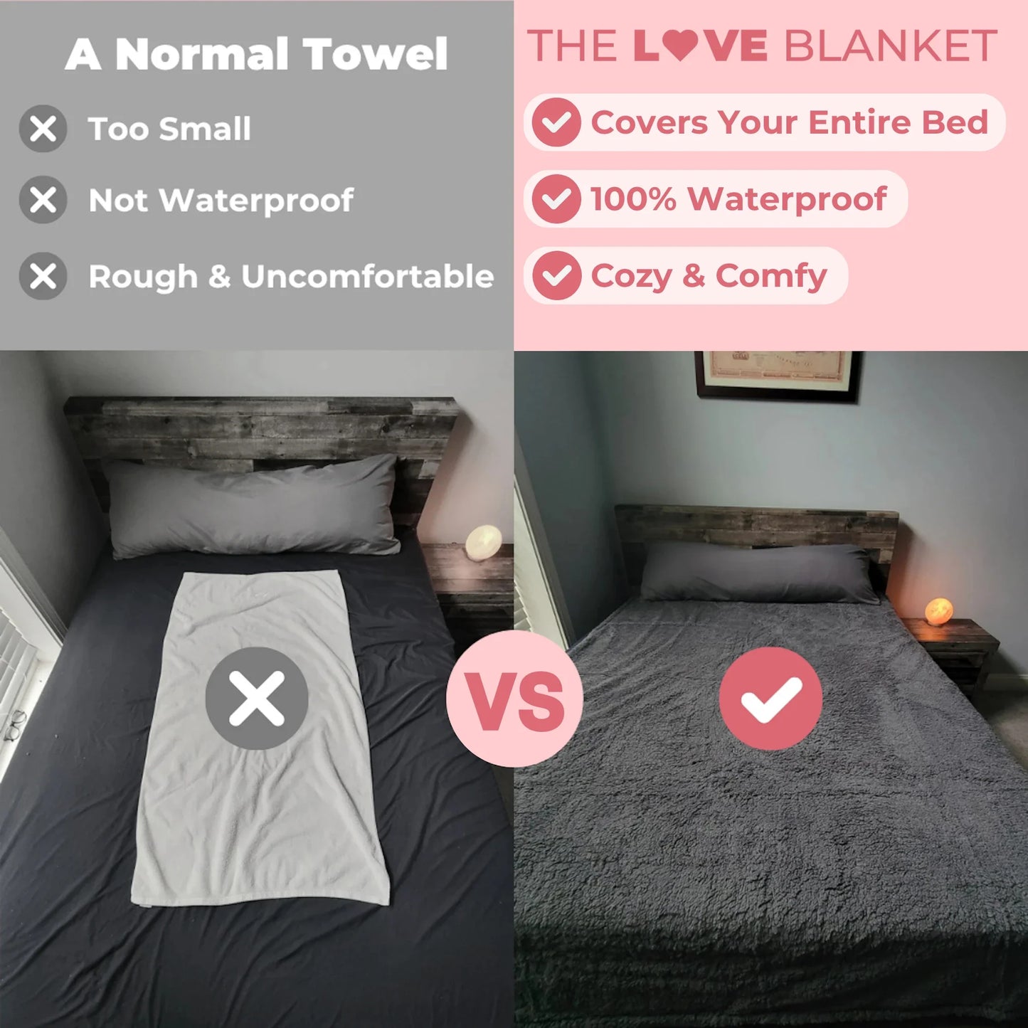 The Love Blanket - Waterproof Intimacy Blanket